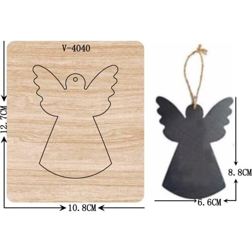 New angel wooden dies cutting dies for scrapbooking Multiple sizes V-4040