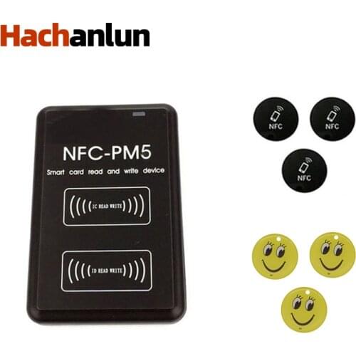 New NFC-PM5 Id 125khz T5577 Em4305 Rfid Copier Ic Reader CUID Tag Replicatoric 13.56mhz S50 Decoding Function Smart Card