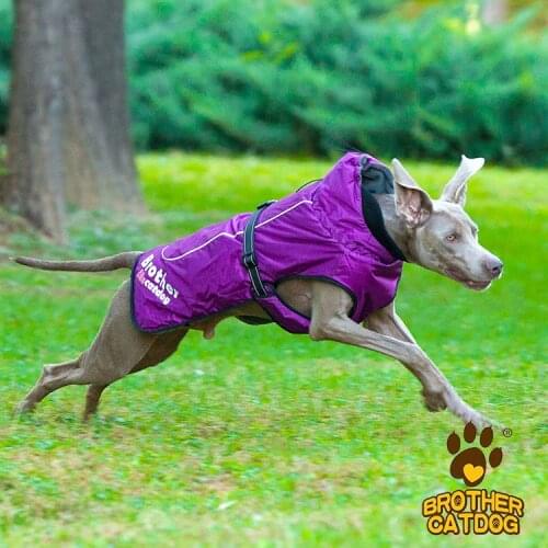 Pet Dog Clothes Winter Waterproof Nylon Reflective Dog Clothing Coat Clothes Fog large Dogs Russia High Quality Snow Dogs Jacket