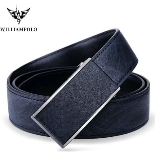 Cowhide Genuine Leather Belt for Men Luxury Brand Business Metal Automatic Buckle Belts Cow-skin Waistband Strap 2020