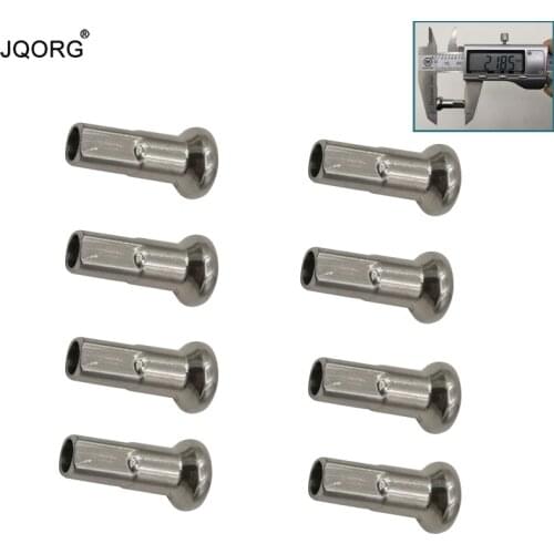 Diameter 3,5 mm Spoke Using Motorcycle Wheel Parts Spoke Nipples 21.85 mm Longer 304 Stainless Steel Material Spoke Using Caps