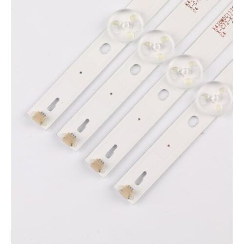 8pcs 3LED LED backlight strip for 43DL4012N L43E6800 43HFF5952 43L1600C 43BDL4012N K430WDC1 A1 A3 4708-K43WDC-A1113N11 A3113N11