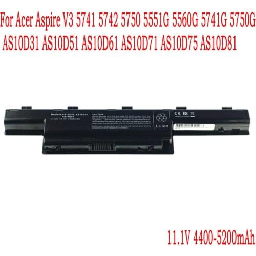 High Quality battery For Acer Aspire 5750G 5750Z 5755G 5755Z 7551G 7551Z 7552G 7552Z 7560G 7741G 7741TG 7741Z 7741ZG 7750G
