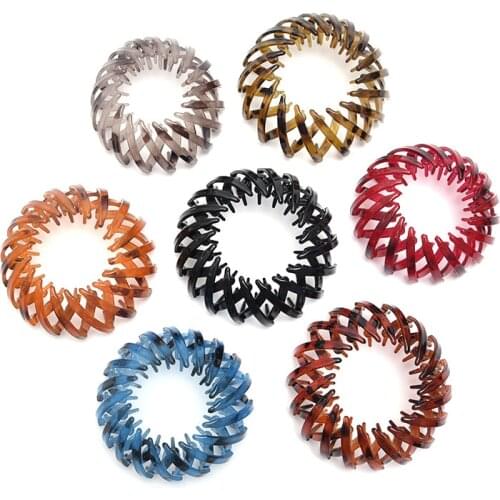 2Pcs Magic Haarlus Hairpin Shark Clip DIY Hair Simple Hairpin Lazy Braider Tool Women Headband Hair Styling Accessories