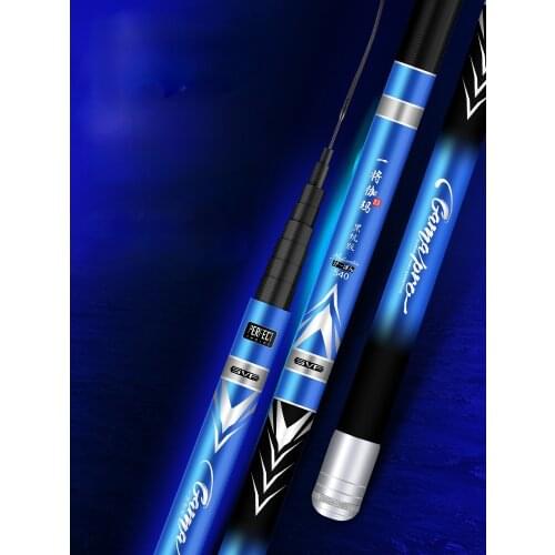 3.6/4.5/5.4/6.3/7.2m Stream Rod Super Hard Wedkarstwo Olta Short Section 46T Carbon Hand Olta Vara De Pesca Carp Fishing Pole