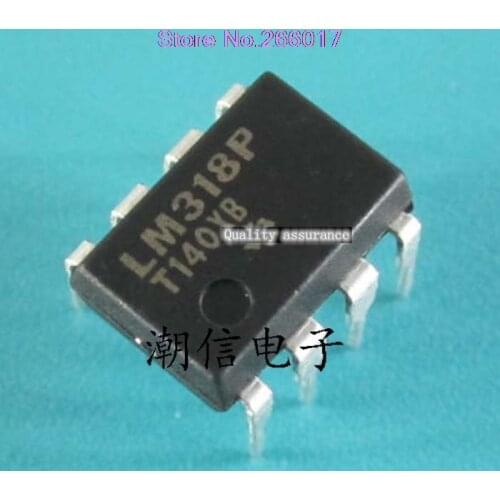 1PCS/lot LM318P LM318 DIP8 new and original In Stock