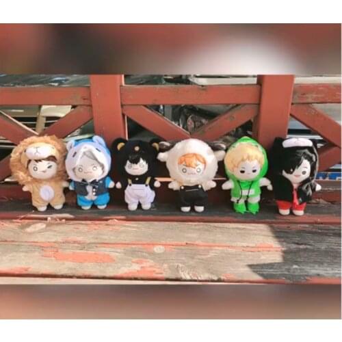 Anime Haikyuu!! Sugawara Koushi Oikawa Tooru Tobio Kageyama Kuroo Tetsurou Plush 15cm Doll Clothes Suit Toy Outfit Cosplay Cute