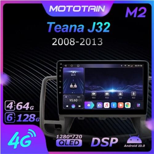 K7 Ownice 6G+128G Android 10.0 Car Radio For Nissan Teana J32 2008 - 2013 Multimedia Audio 4G LTE GPS Navi 360 BT 5.0 Carplay