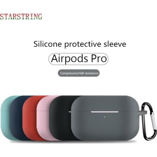 Case For Apple Airpods pro Case earphone accessories wireless Bluetooth headset silicone Apple Air Pod Pro cover airpods case