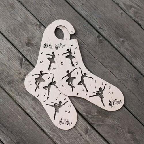 Wooden ballet Sock blockers sock stretcher for blocking hand knitted socks, Knitting accessory, gift for knitter