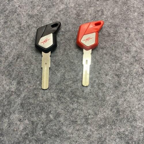 For MV Agusta F3 F4 1090 920 990 Motorcycle Accessories Embryo Blank Keys Can install chip Motor bike Moto Part