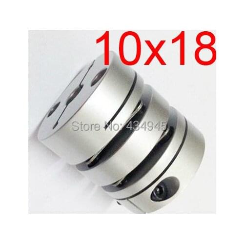 10x18 10mm 18mm Double diaphragm Disc coupling ,electric coupler screw rod Stepper servo motor encoder shaft coupling D39 L49