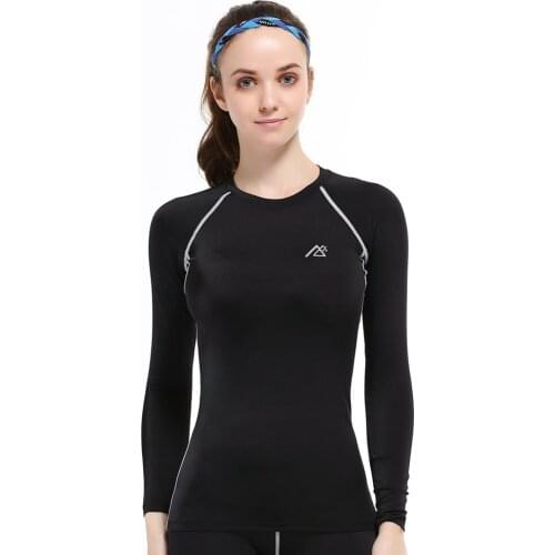 Life On Track Women T-Shirt Compression Base Layers Under Tops Tight Skins Bodybuilding Workout Fitness Slim Fit Wear