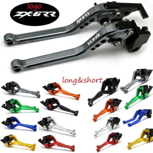 Short&Long For Kawasaki ZX6RR ZX 6RR 2000 2001 2002 2003 2004 Motorcycle Accessories CNC Brake Clutch Levers