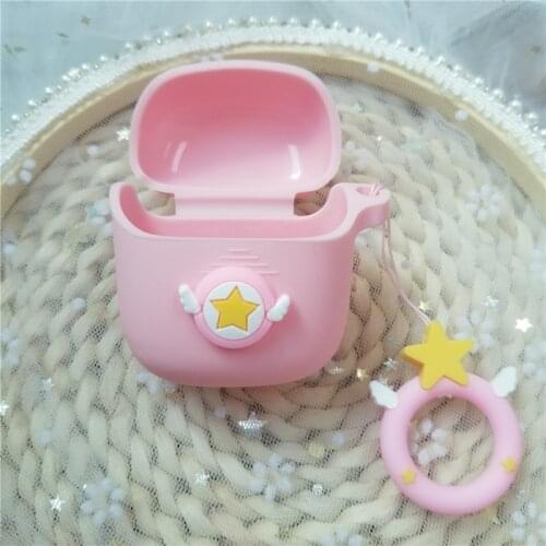 Cartoon Cute Silicone Earphone Case For JBL Club Pro Protective Cover Shell for JBL Tune 220 /T225 TWS Earphone Bags