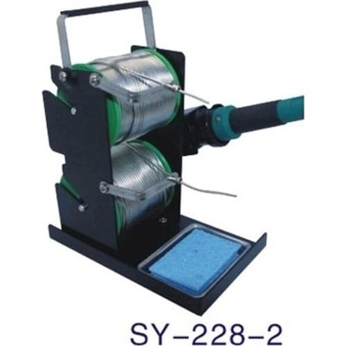 Multifunctional Double- layer Tin Wire Rack Soldering iron holder Electronic Maintenance Tools SY-228-2