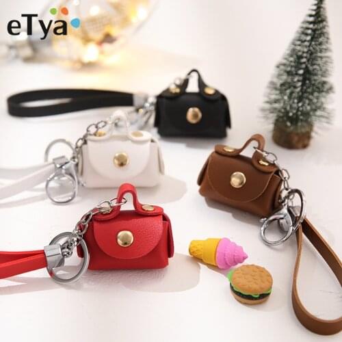 New Fashion Ladies PU Leather Mini Wallet Car Key Holder Coin Purse Clutch Bag Housekeeper Keychain Small Handbag Bag Purses