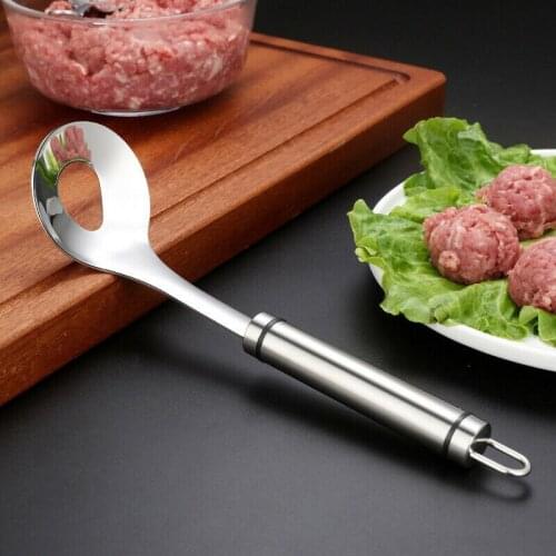 New Meatball Spoon Making Fish Ball Christmas Kitchen Self Stuffing Food Cooking Ball Machine Kitchen Tools Accessories TSLM2