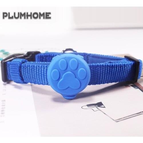 New Silicone Rubber LED Pet Collar Lights Night Safety Dog Cat Luminous Pendant Pet Safty Products High Quality