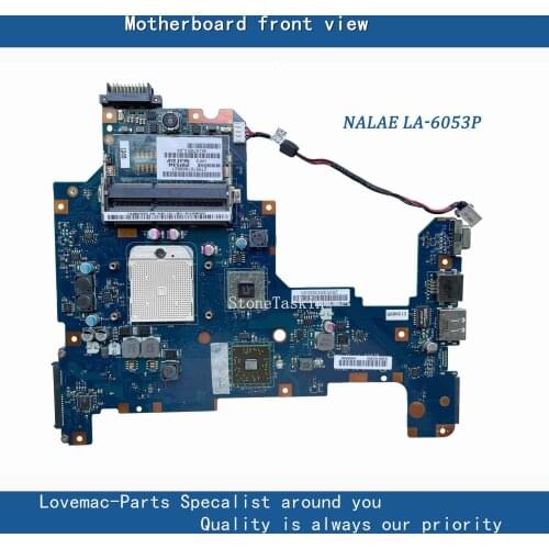 NALAE LA-6053P original For Toshiba Satellite L670D L675D Laptop motherboard L670D L675D Mainboard LA-6053P DDR3 100% teste