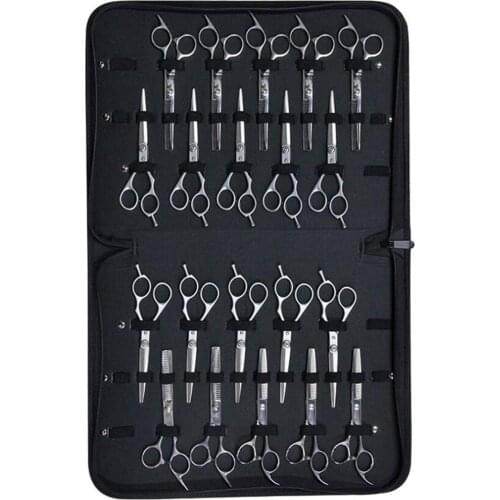 Salon Barber Hair Styling Scissors Combs Tools Case Organizer Holder Pouch