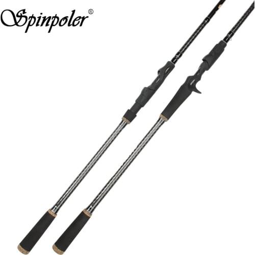 Spinpoler spinning baitcasting fishing rod for pike fishing freshwater saltwater northern lure fishing rods 2.4m/2.5m