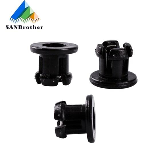 UM2 Connector Bore 4mm PTFE tube Coupling Collet and Clamp Clip Set for 1.75mm filament 3D Printer Parts. 1 order