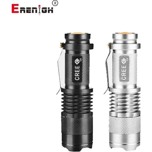 LED Portable Lanterns Q5 Flashlight Waterproof COB Camping AA 14500 Battery Flashlight For Camping Hiking Emergency Lighting