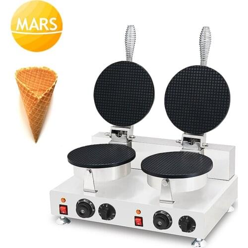 Non-stick Cooking Surface Waffle Iron Plates Commercial Waffle Stick Baker Waffle Iron Cake Oven Electric Waffles Maker