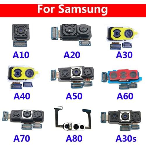 Front Camera Rear Main Back Camera Flex Cable For Samsung Galaxy A10 A20 A30 A40 A50 A60 A70 A105F A205F A305F A405F A505F