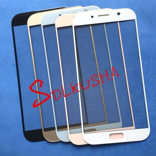 10Pcs Front Outer Screen Glass Lens Replacement Touch Screen For Samsung Galaxy A7 2017 A720 A720F