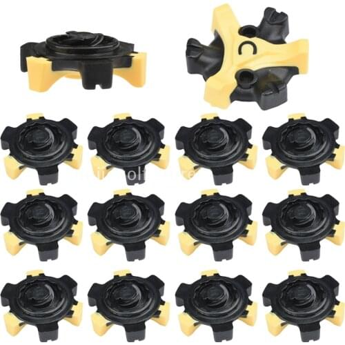 14pcs/Set Golf Shoes Spikes Pins Fast Twist Short Spikes Replacement Set Golf Training Aids