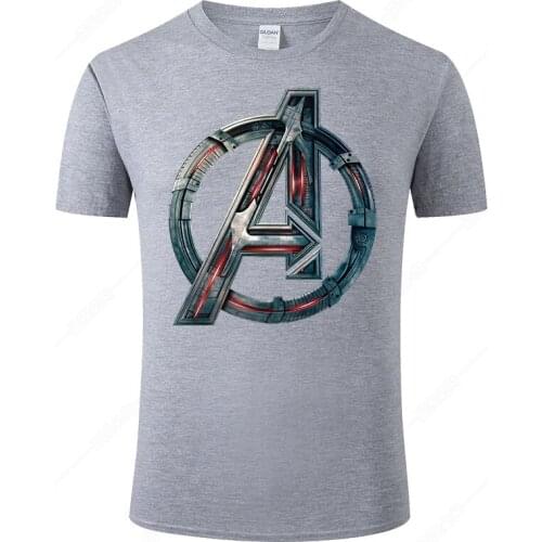2021 Summer Style Cool The Avengers T Shirt Men tshirts Cotton Short Sleeved T-shirt Homme Casual Top Tee Camisetas Hombre J88