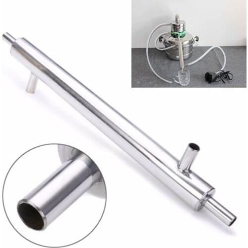 40Cm Cooler Distiller Condenser Stainless Steel Brew External Cooling/Pipe Tube For Home Brewery Vodka Whisky Wine Maker New
