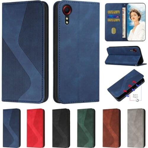 For Samsung Xcover 5 Case Magnetic Leather Flip Case For Samsung Galaxy XCover 5 Case Galaxy Xcover 4S X Cover 5 4 4S Cover Etui