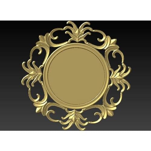 Digital file frame 3D model for cnc or 3D printers in STL file format 3D furniture decoration Decor