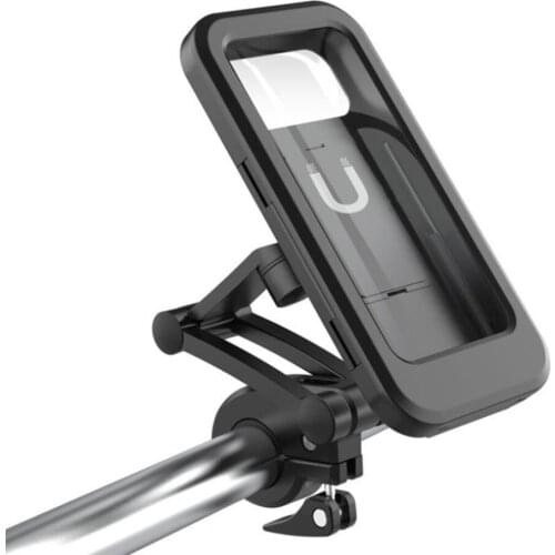 Motorcycle Holder Adjustable Waterproof Navigation Bracket Handle Fixed Holder Phone Universal Motorcycle Accessories