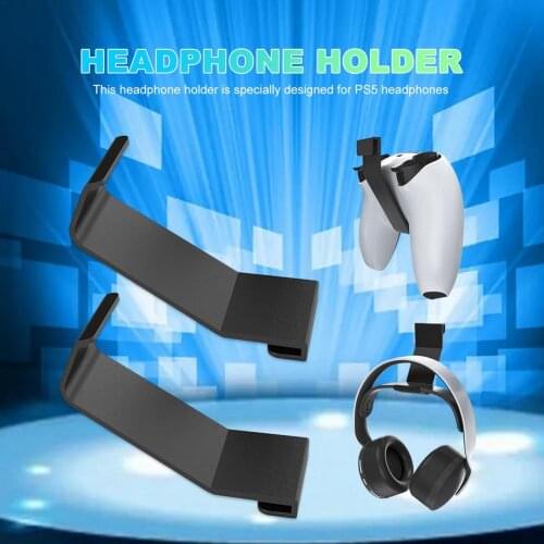 Headphone Holder Desk Mount Universal Game Headphone Ontroller Hanger Hook For PS5 Headset Holder Space Saving Table Clamp