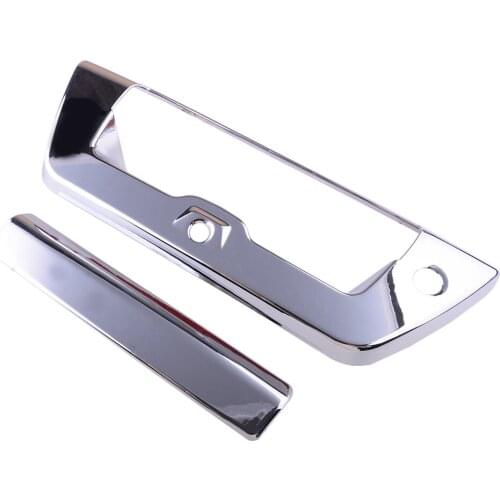 DWCX 2Pcs/Set Car Chrome Exterior Tailgate Handle Cover Trim Decorative Bezel Fit for Ford F150 2015 2016 2017 2018 2019