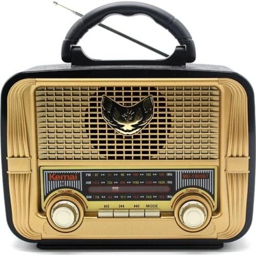 Kemai MD-1903BT Bluetooth - FM Radio-USB-SD Card Support