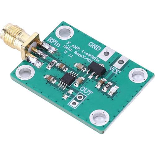 RF Logarithmic Detector Board AD8310 1-440MHz Power Tester Meter Electronic Component RF Detector