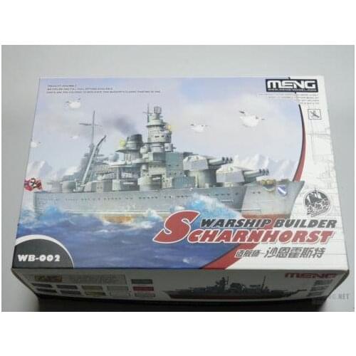 Meng Model WB-002 Warship Builder Scharnhorst (Q Edition) Cute
