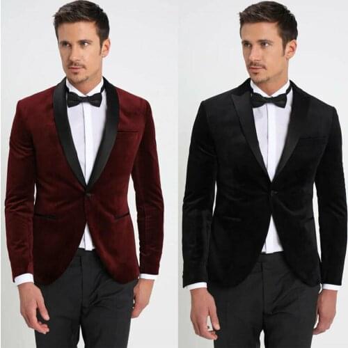 TPSAADE 2 Pieces Mens Formal Prom Tuxedos for Dinner Suit Blazer Men Peaked Lapel Formal Prom Suit (Jacket+Pants+Tie)