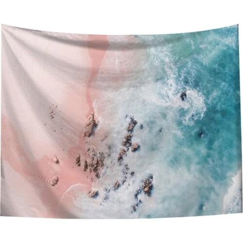 Tapestry Wall Hanging Bohemian Beach Scenic Print Towel Hanging Wall Tapestry Blanket Hippie Blanket Home Decor