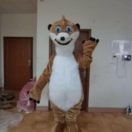 New Happy Carnival Mascot Halloween Cartoon Squirrel Cosplay Performance Costume Adult Use Birthday Party Advertising Parade Set