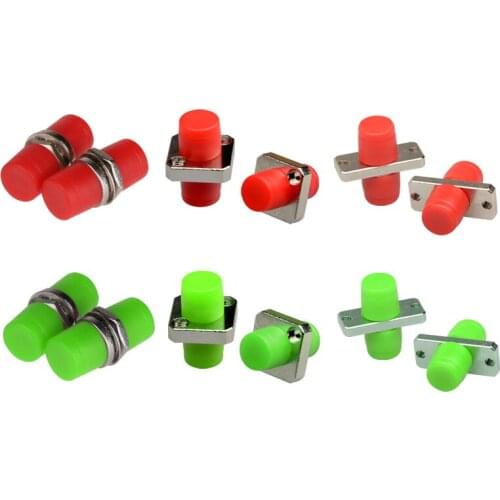 400PCS Fiber Optical adapter FC PC UPC APC Adapter factory wholesale Single mode Multimode ftth catv Kirsite Free Shipping