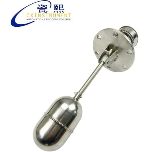 The UQK level Switch with All stainless steel Material and flange connection Horizontal installation water tank level switch