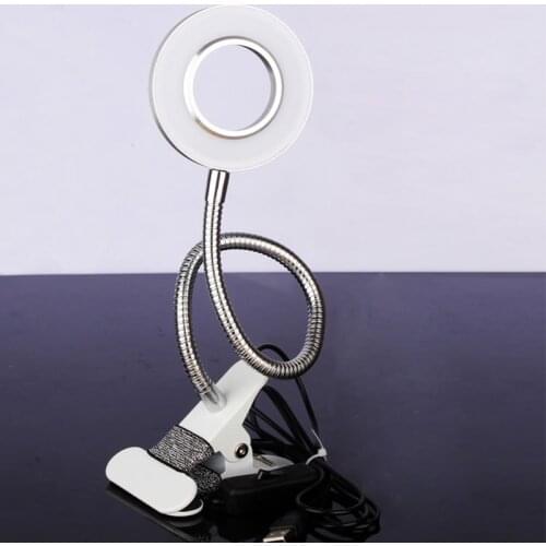 Portable Adjustable USB Lamp Cold White Table Light For Permanent Makeup Eyebrow Tattoo,Eyelash Extension,Manicure,Reading Desk