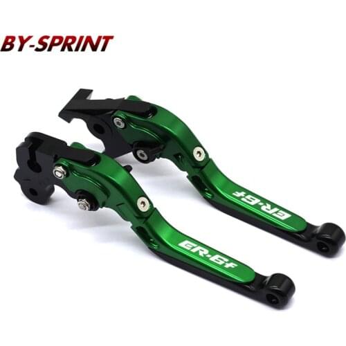 Motorcycle CNC Brakes Clutch Levers Adjustable Folding Extendable Handle For KAWASAKI ER-6F ER6F er-6f 2006 2007 2008 2009