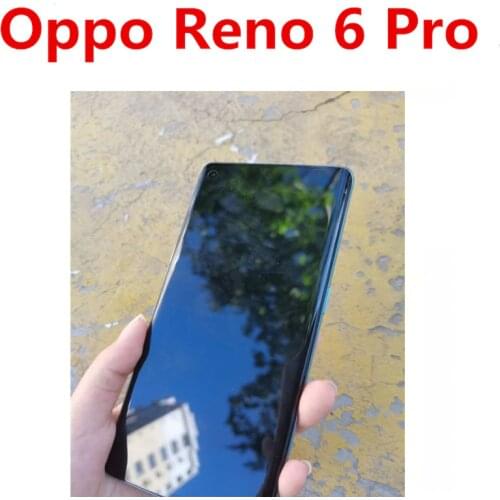 New Oppo Reno 6 Pro 5G Android Phone 65W Super Charger 64.0MP 4 Cameras 6.55" 90HZ AMOLED Screen Dimensity 1200 Face Wake NFC